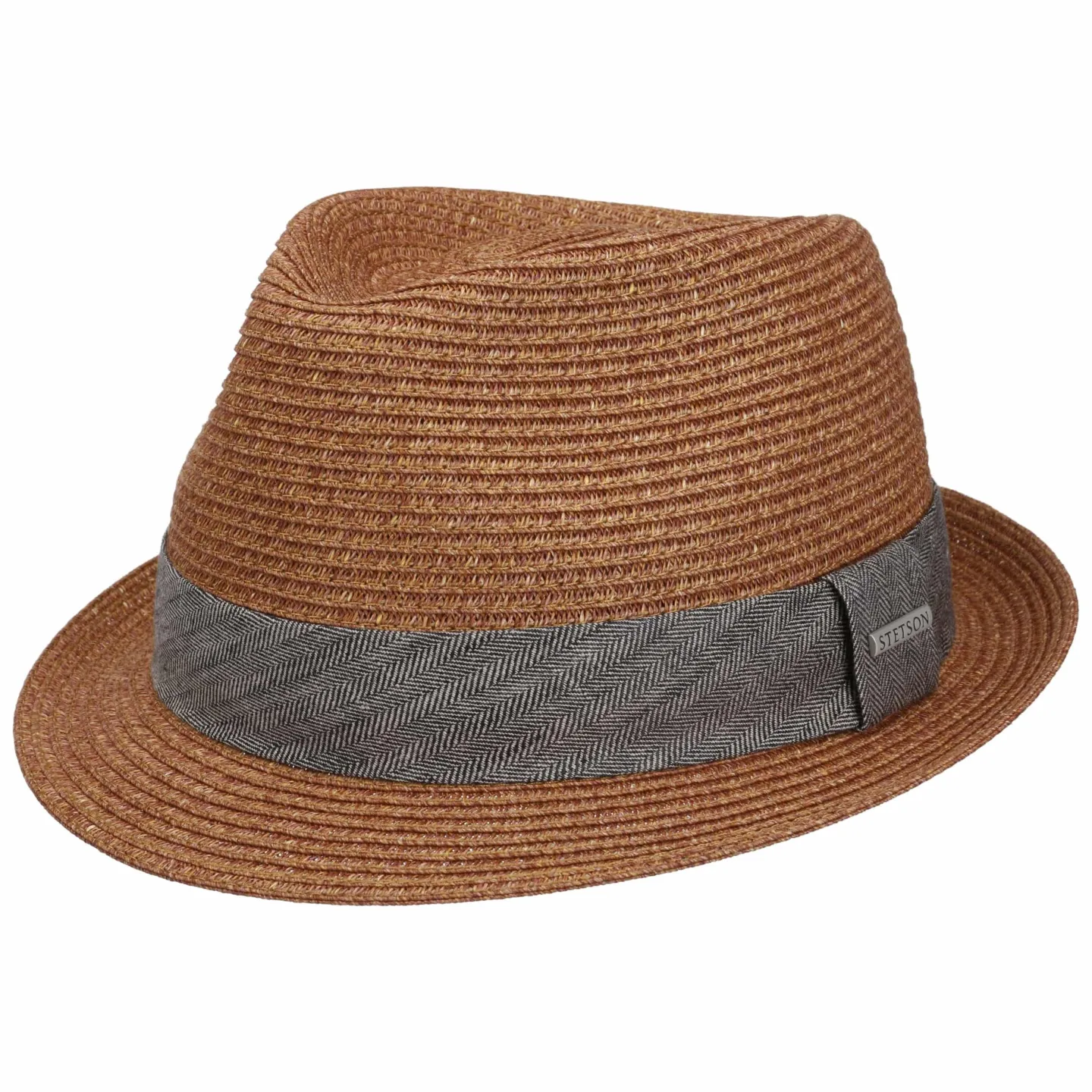 Chapeau Trilby Reidton Toyo Rouille - Stetson -ref 23217 | Chapellerie Traclet