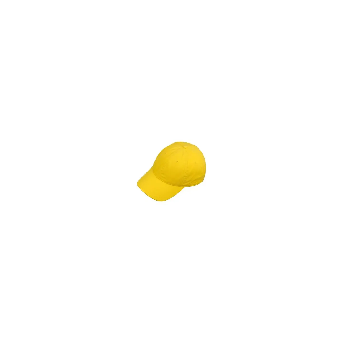 Rector Pastel Yellow Cotton Baseball Cap - Stetson | Chapellerie Traclet