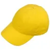 Rector Pastel Yellow Cotton Baseball Cap - Stetson | Chapellerie Traclet