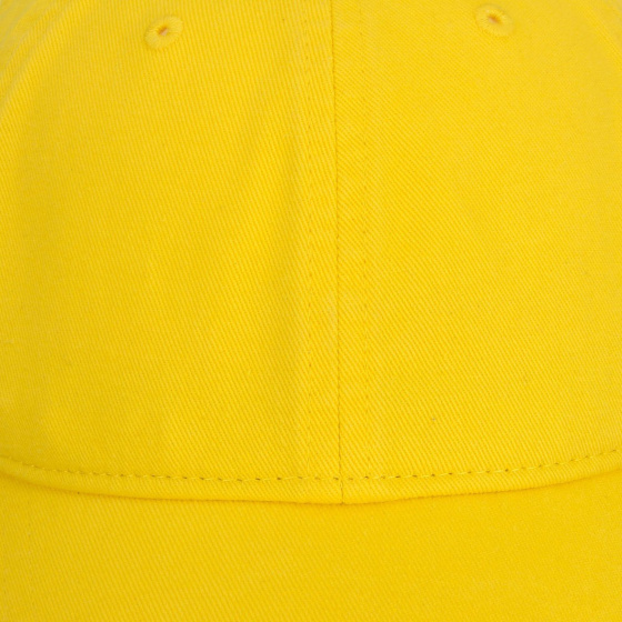 Rector Pastel Yellow Cotton Baseball Cap - Stetson