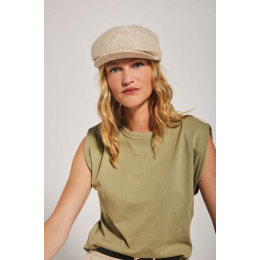 Zintzurrra Cotton Ecru Cap - Laulhère