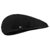 Loop Black Cotton Cap - Laulhère | ref 23213 - Chapellerie Traclet