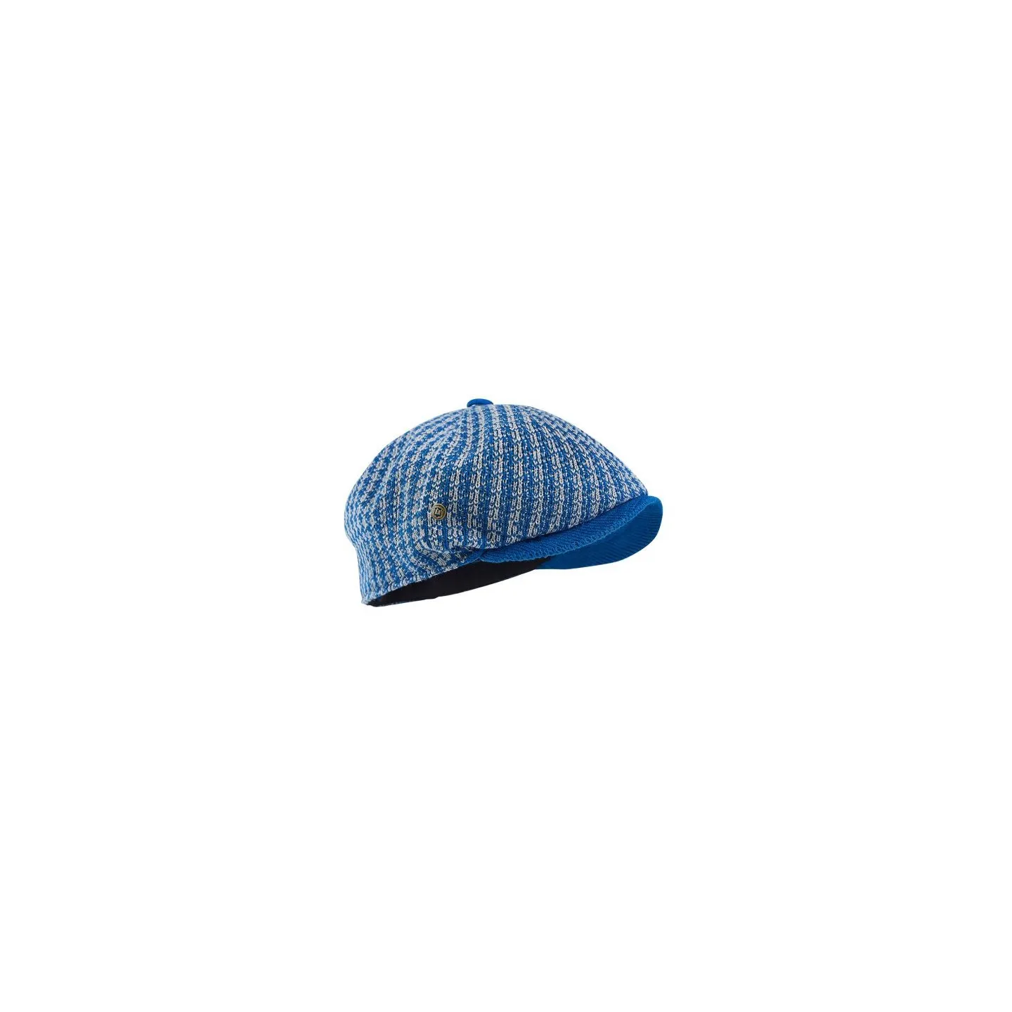 Casquette Beltxara Perle & Bleu Coton - Héritage par Laulhère réf 23215 - chapellerie traclet