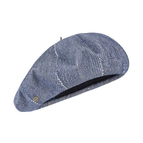 Jean Denim Cotton Beret - Héritage by Laulhère