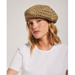 Béret Eclisse Coton & Lin Ficelle - Héritage par Laulhère