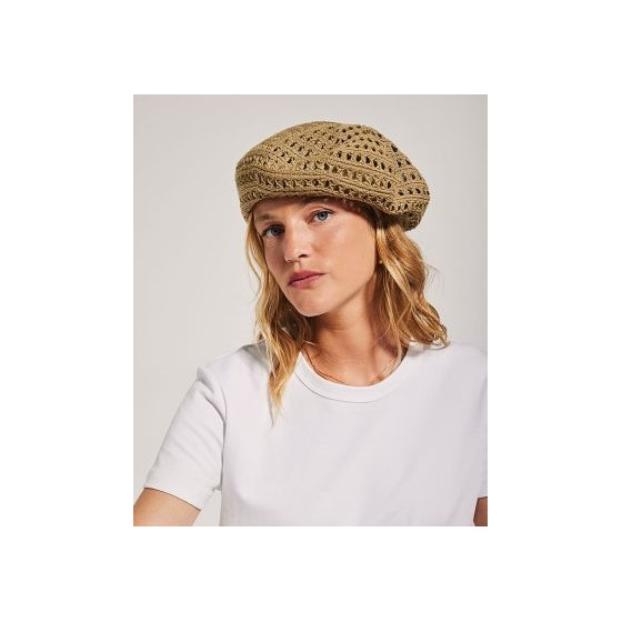 Eclisse Cotton & Linen String Beret - Héritage by Laulhère
