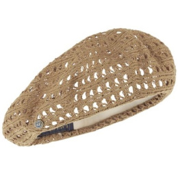 Eclisse Cotton & Linen String Beret - Héritage by Laulhère