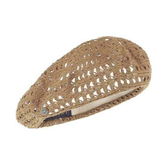 Eclisse Cotton & Linen String Beret - Héritage by Laulhère