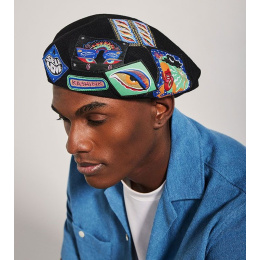 Kashink Révolution Black Cotton Beret - Héritage by Laulhère