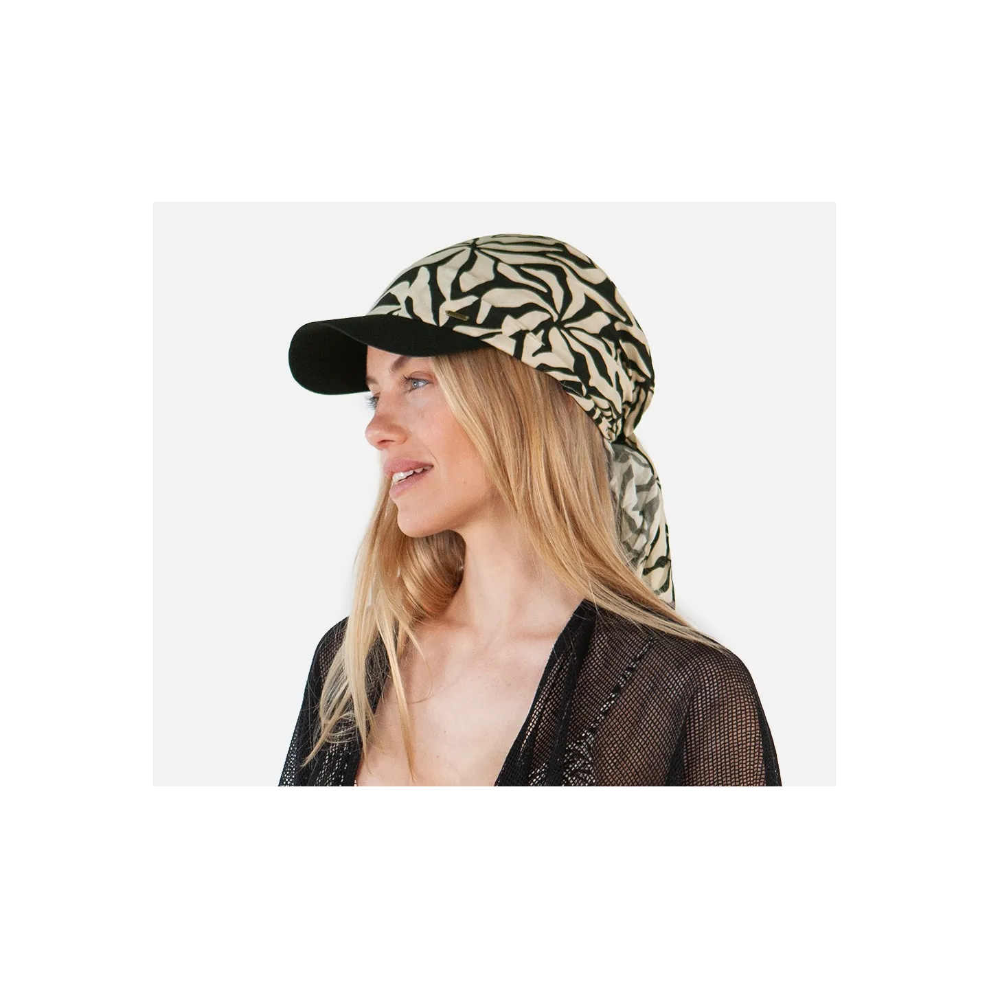 Women's Baseball Cap with Neck Cover Solacer - Barts Reference: 23275| Chapellerie Traclet