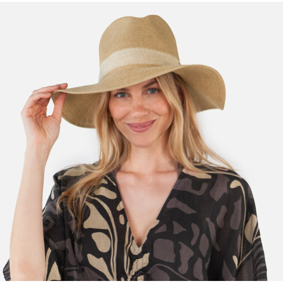 Traveller Hat Swellie Natural Paper Straw - Barts