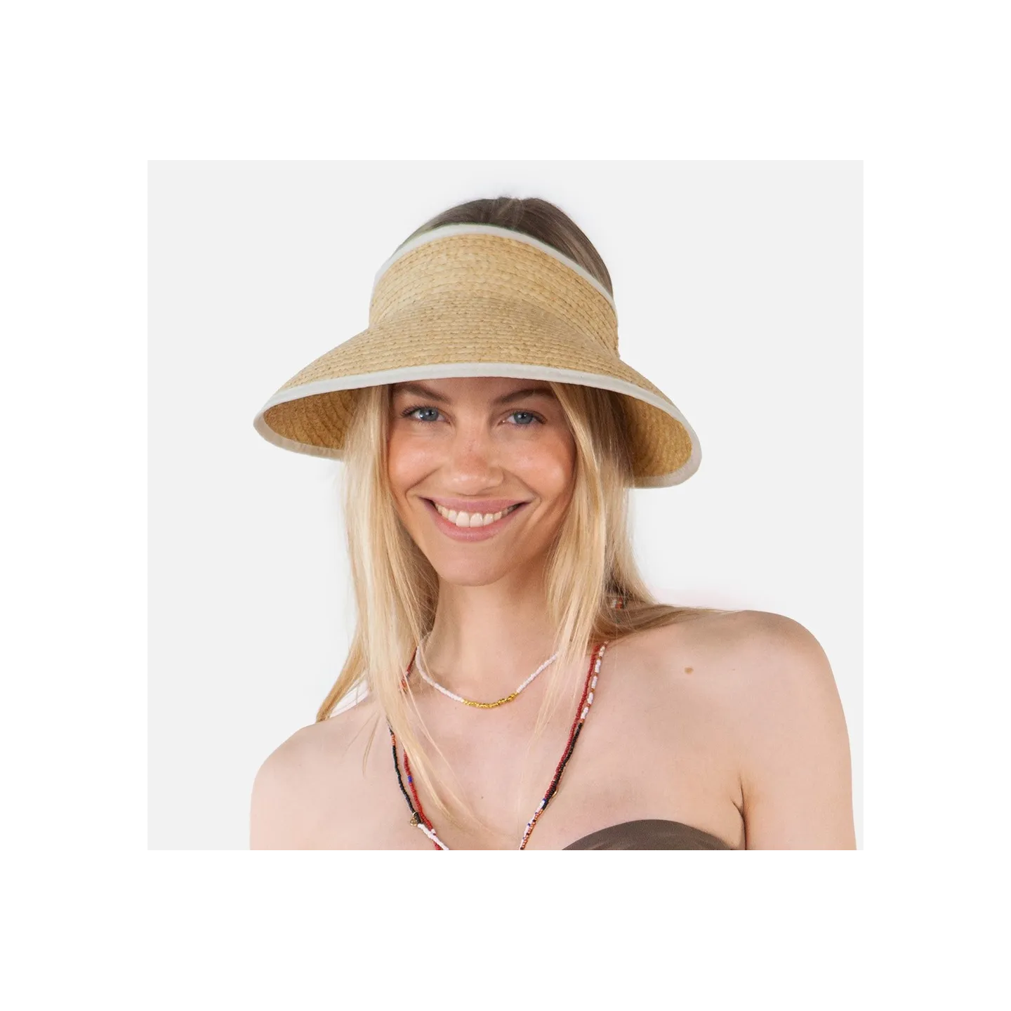 Casquette Visière Tambinou Paille Naturel - Barts réf 23294 chapellerie traclet