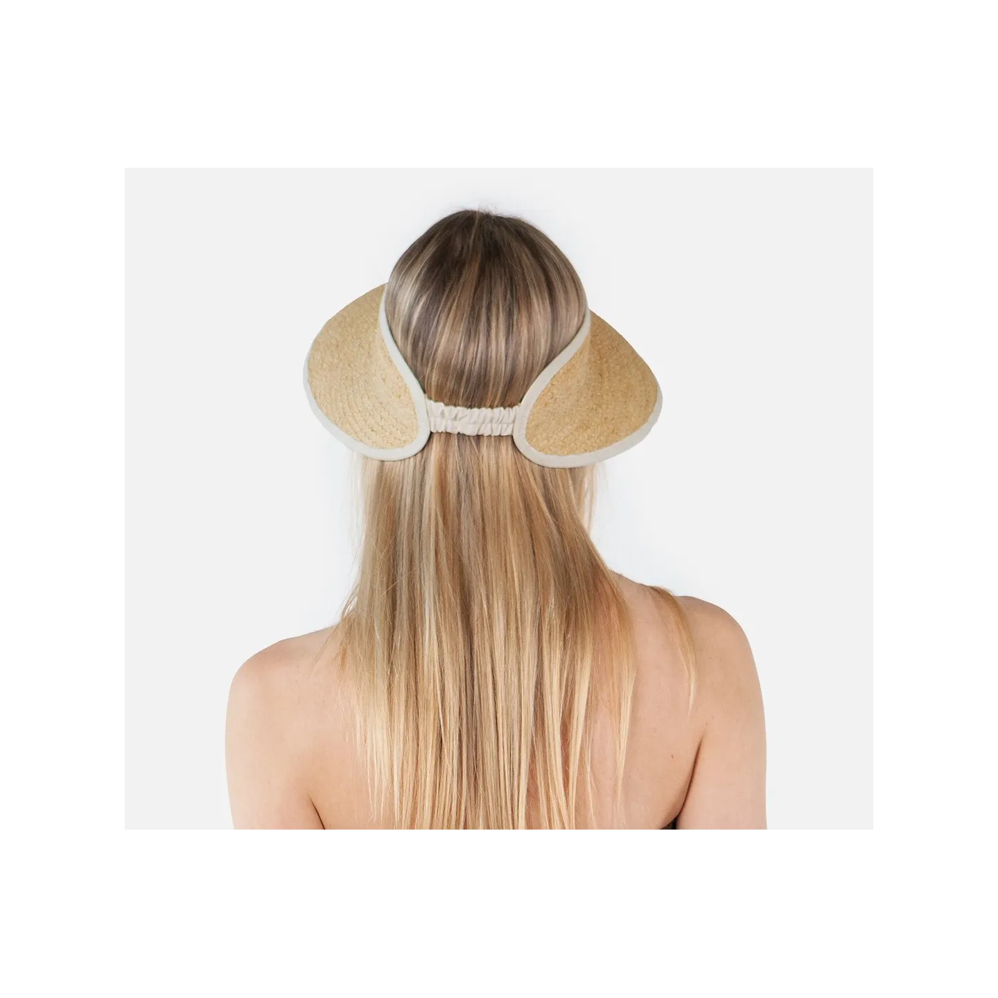 Tambinou Natural Straw Visor Cap - Barts ref 23294 chapellerie traclet