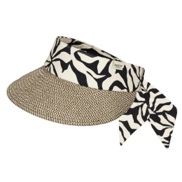Casquette Visière Wupsder Lin Noire & Beige - Barts