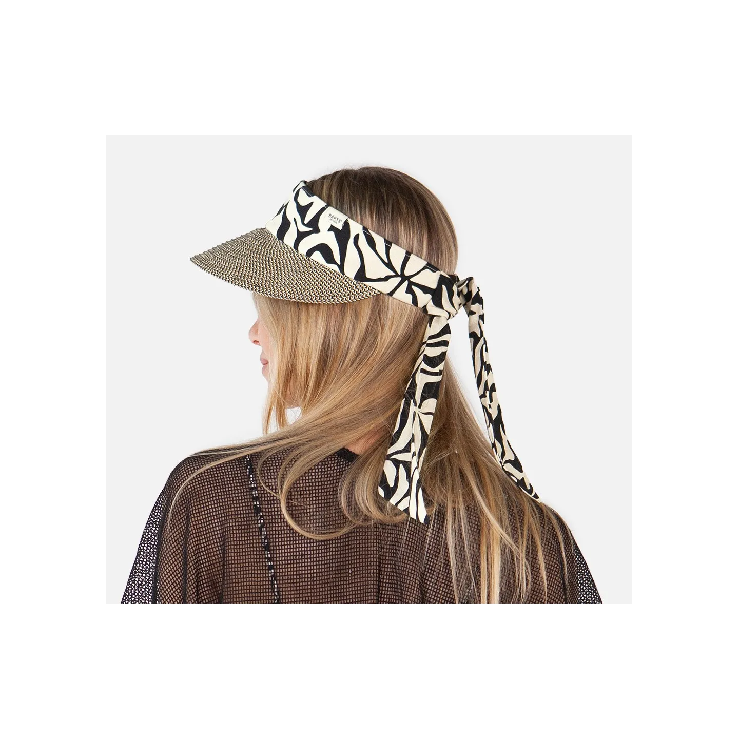 Casquette Visière Wupsder Lin Noire & Beige - Barts  Reference : 23296 | Chapellerie Traclet