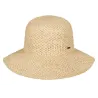 Chapeau Cloche Siezta Paille Naturelle - Barts  Reference : 23299| Chapellerie Traclet