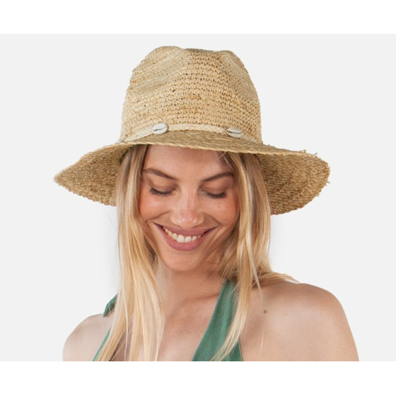 Alora Straw Traveller Hat - Barts