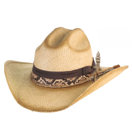 Chapeau Cowboy Touch The Ground Natural - Bullhide