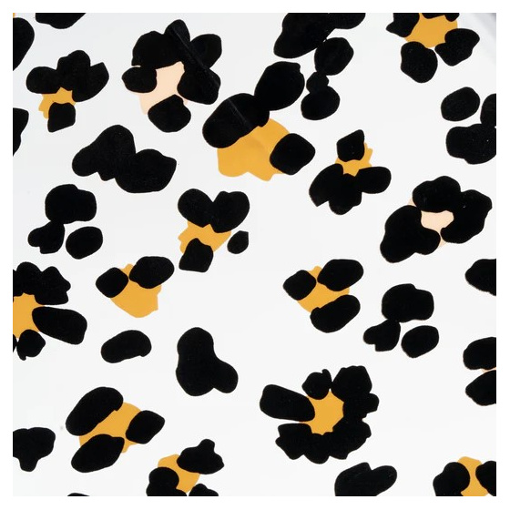 Parapluie Cloche Transparent Léopard Noir - Isotoner