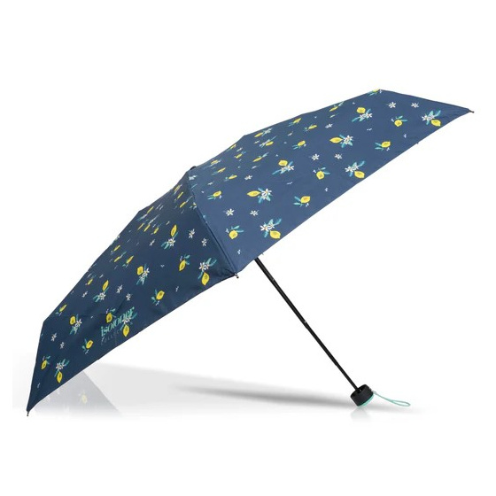 Parapluie Mini Ultra Slim Citron Jaune - Isotoner