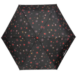 Mini Ultra Slim Red Heart Umbrella - Isotoner