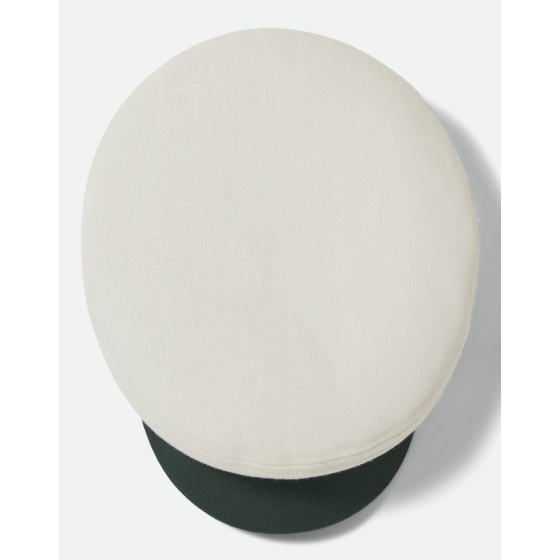 White Cotton Fiddler Sailor Cap - Brixton