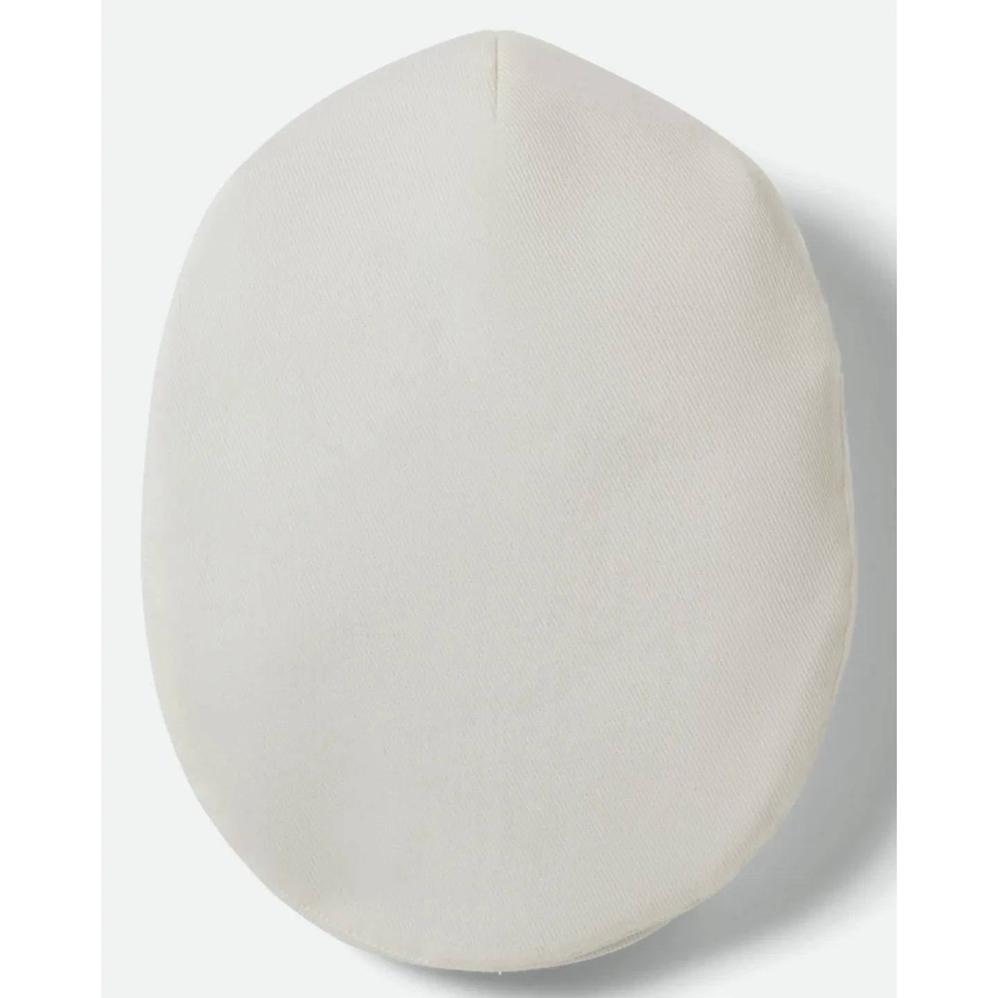 White Cotton Barrel Flat Cap - Brixton Reference: 23315| Chapellerie Traclet