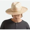 Fedora Blake Sun Straw UPF 40+ Hat - Brixton Reference : 23319| Chapellerie Traclet