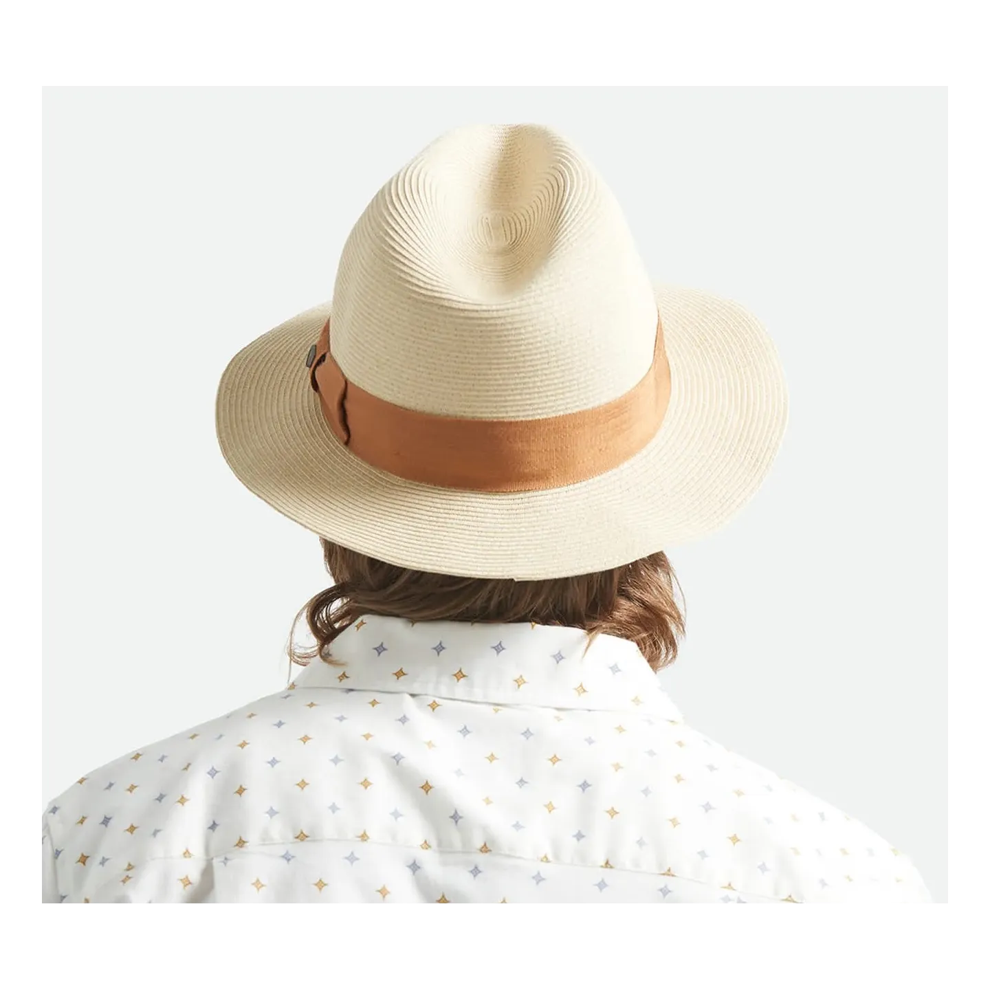 Fedora Roma Paper Straw Hat UPF 40+ - Brixton Reference : 23324| Chapellerie Traclet