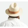 Fedora Roma Paper Straw Hat UPF 40+ - Brixton Reference : 23324| Chapellerie Traclet