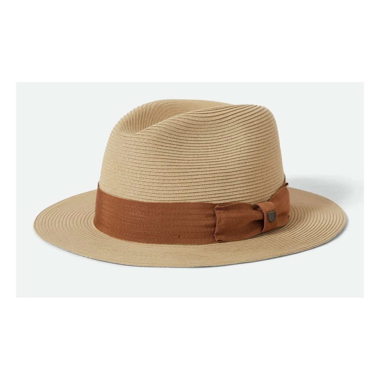 Chapeau Fedora Roma Paille Papier UPF 40+ - Brixton Reference : 23324| Chapellerie Traclet