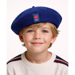Official Kids Blue Rugby Beret - Le Béret Français