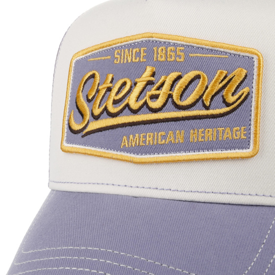 Baseball Trucker Cap Last Drop Purple - Stetson