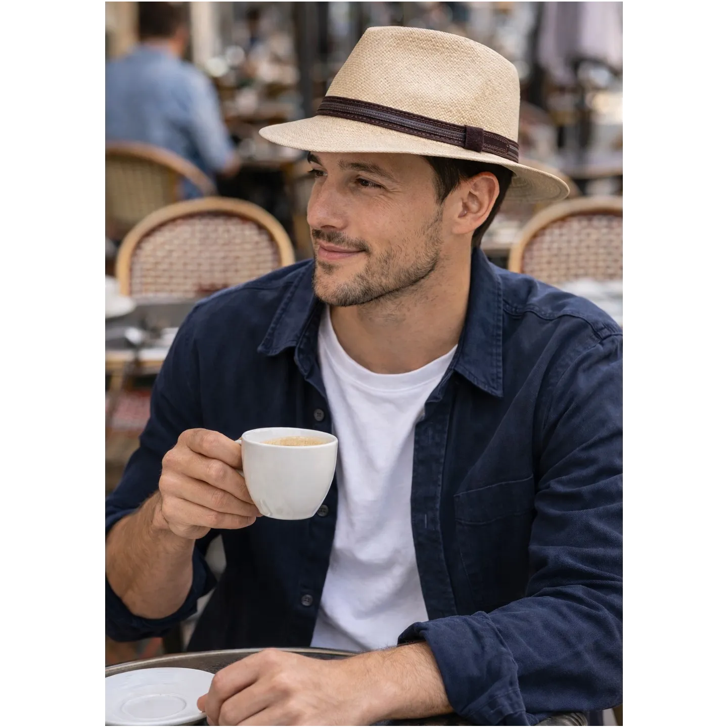 Panama Traveller Hat Angelo Natural - Traclet  Reference: 23336| Chapellerie Traclet