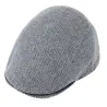 Casquette Plate Pescara Soie & Coton Bleu Jeans UPF 50+ - Traclet