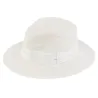 Chapeau Fedora Matanzas  Paille Papier Blanc - Traclet  Reference : 23340 | Chapellerie Traclet