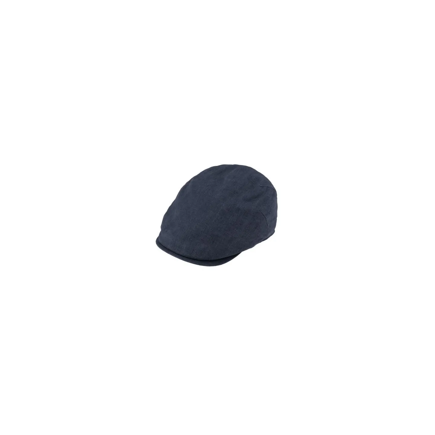 Casquette Plate Valerio Lin Marine - Traclet  Reference : 23344 | Chapellerie Traclet