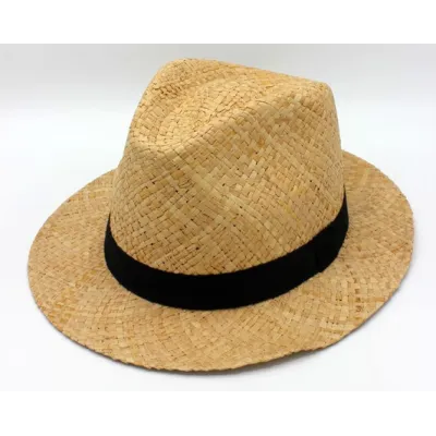 Fedora Hat Salvatore Straw - Traclet Reference : 23346| Chapellerie Traclet