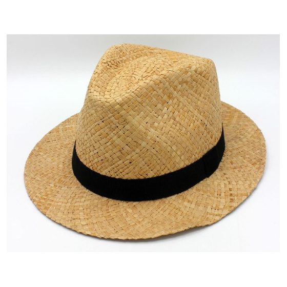 Fedora Hat Salvatore Straw - Traclet
