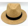 Fedora Hat Salvatore Straw - Traclet Reference : 23346| Chapellerie Traclet