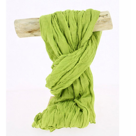 Chèche Torsade Cotton Anise - Traclet