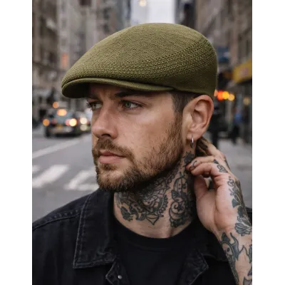 Tropic 504 Ventair Army Green - Kangol Shop Reference: 3290 | Traclet Hat Shop