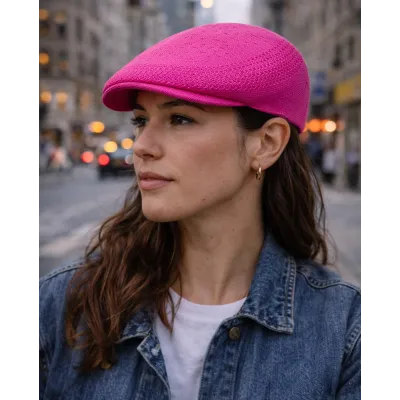 Tropic 504 Fuchsia Cap - Kangol Reference: 23360| Chapellerie Traclet