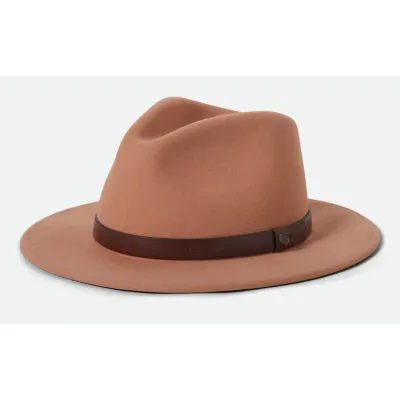 Messer Wool Felt Hat Clay - Brixton Reference: 23363| Chapellerie Traclet