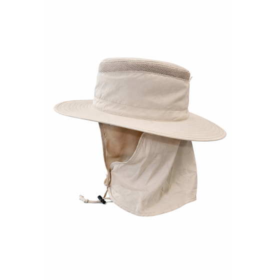 Traveller Hiking Hat with Neck Flap - Traclet