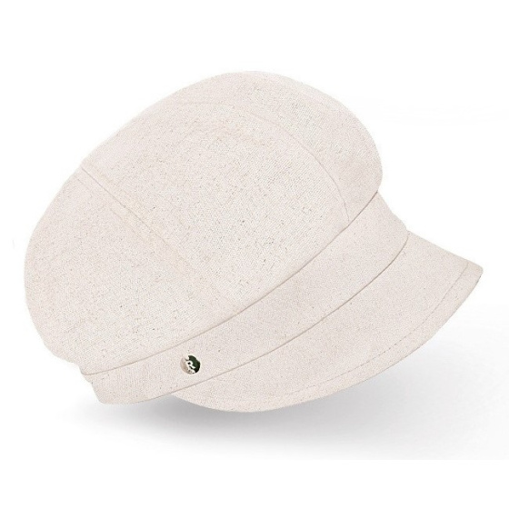 Gavroche Laura Linen Beige Cap - Traclet