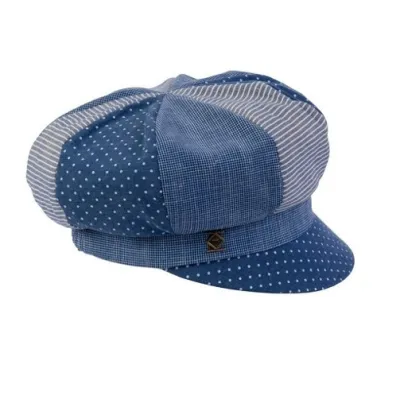 Casquette Gavroche Recycling Bleu - Traclet