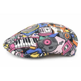 Flat Music Cotton Cap UPF 40+ - City Sport