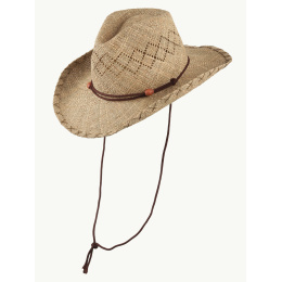 Natural Western Straw Hat - Scippis
