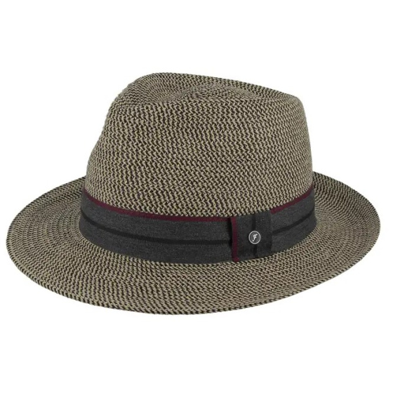Fedora Hat Les Chaumes Paper Straw - Flechet